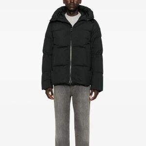 Canada Goose Men's Dark Puffer Jacket Down Feathers
